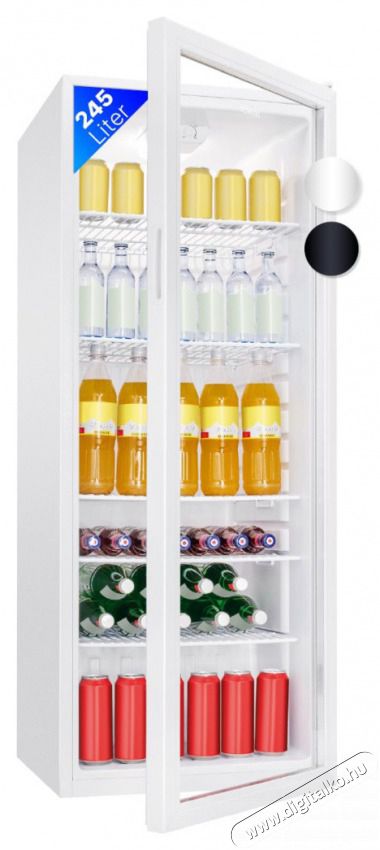 Bomann KSG 7289 feh&eacute;r italhűtő Konyhai term&eacute;kek - Hűtő, fagyaszt&oacute; (szabadon&aacute;ll&oacute;) - Egyajt&oacute;s hűtő - 503884