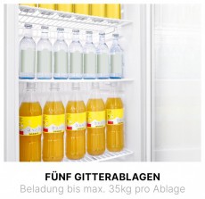 Bomann KSG 7289 feh&eacute;r italhűtő Konyhai term&eacute;kek - Hűtő, fagyaszt&oacute; (szabadon&aacute;ll&oacute;) - Egyajt&oacute;s hűtő - 503884