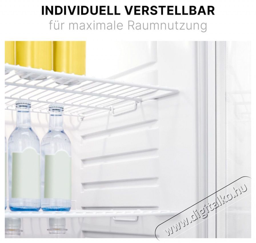 Bomann KSG 7289 feh&eacute;r italhűtő Konyhai term&eacute;kek - Hűtő, fagyaszt&oacute; (szabadon&aacute;ll&oacute;) - Egyajt&oacute;s hűtő - 503884