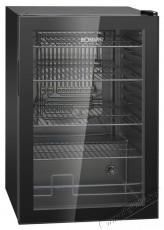 Bomann KSG 7290 fekete italhűtő Konyhai term&eacute;kek - Hűtő, fagyaszt&oacute; (szabadon&aacute;ll&oacute;) - Mini hűtő / minib&aacute;r - 503882