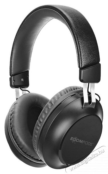 Boompods Lunar fekete bluetooth fejhallgat&oacute; Audio-Video / Hifi / Multim&eacute;dia - F&uuml;l &eacute;s Fejhallgat&oacute;k - Fejhallgat&oacute; - 497366