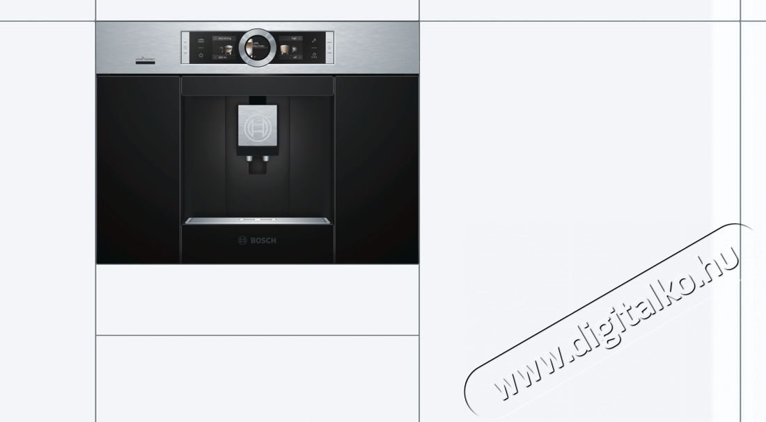 Bosch CTL636ES6 Be&eacute;p&iacute;thető automata k&aacute;v&eacute;főző Konyhai term&eacute;kek - K&aacute;v&eacute;főző / k&aacute;v&eacute;&ouml;rlő / kieg&eacute;sz&iacute;tő - Be&eacute;p&iacute;thető k&aacute;v&eacute;főző - 317295