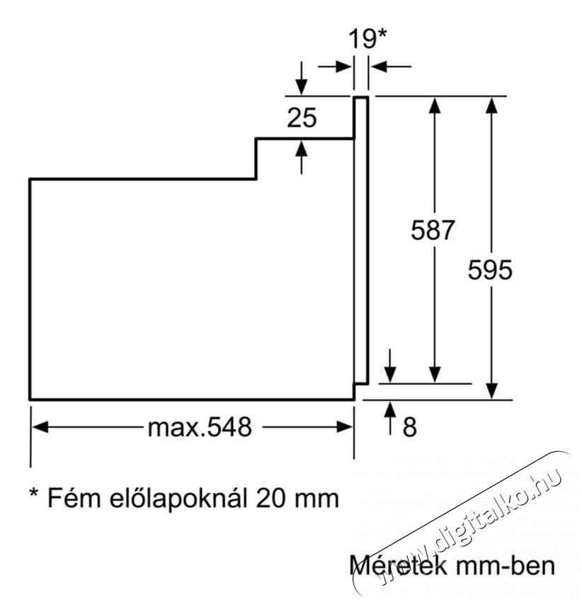 Bosch HBF134YS0 Serie 2 be&eacute;p&iacute;thető s&uuml;tő Konyhai term&eacute;kek - S&uuml;tő-főzőlap, tűzhely (be&eacute;p&iacute;thető) - S&uuml;tő (be&eacute;p&iacute;thető) - 339183