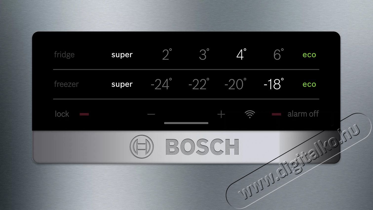 Bosch KGN49XLEA Alulfagyaszt&oacute;s hűtőszekr&eacute;ny Konyhai term&eacute;kek - Hűtő, fagyaszt&oacute; (szabadon&aacute;ll&oacute;) - Alulfagyaszt&oacute;s kombin&aacute;lt hűtő - 362774