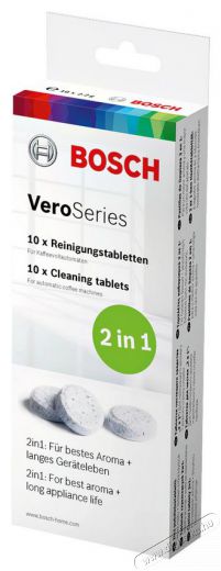 Bosch TCZ8001N tiszt&iacute;t&oacute; tabletta (10db) Konyhai term&eacute;kek - K&aacute;v&eacute;főző / k&aacute;v&eacute;&ouml;rlő / kieg&eacute;sz&iacute;tő - Filter / tiszt&iacute;t&oacute; / v&iacute;zkőmentes&iacute;tő - 327060