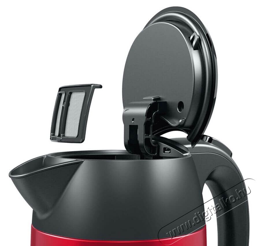 Bosch TWK3P424 DesignLine v&iacute;zforral&oacute; - v&ouml;r&ouml;s Konyhai term&eacute;kek - V&iacute;zforral&oacute; / teafőző - 359656