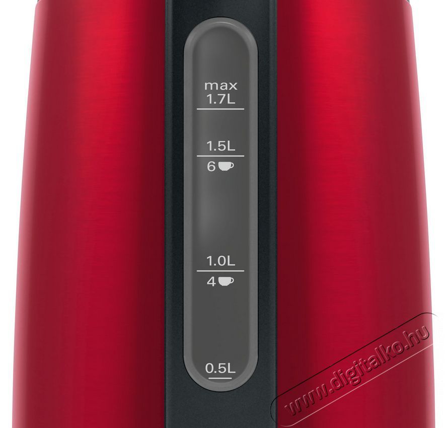 Bosch TWK3P424 DesignLine v&iacute;zforral&oacute; - v&ouml;r&ouml;s Konyhai term&eacute;kek - V&iacute;zforral&oacute; / teafőző - 359656