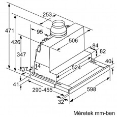 Bosch DFS067K51 Teleszk&oacute;pos p&aacute;raelsz&iacute;v&oacute; Konyhai term&eacute;kek - P&aacute;raelsz&iacute;v&oacute; - Be&eacute;p&iacute;thető / kih&uacute;zhat&oacute; - 370322