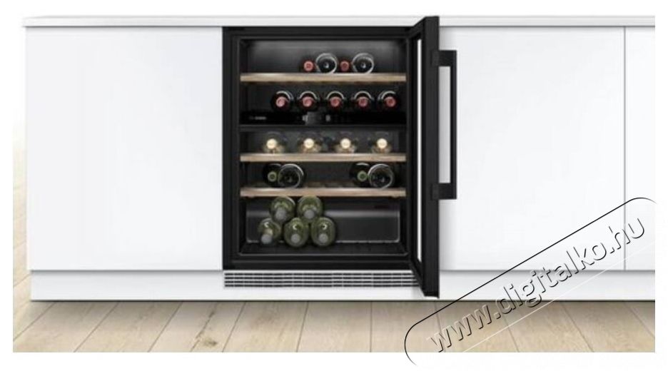 Bosch KUW21AHG0 be&eacute;p&iacute;thető borhűtő Konyhai term&eacute;kek - Hűtő, fagyaszt&oacute; (be&eacute;p&iacute;thető) - Borhűtő - 377981