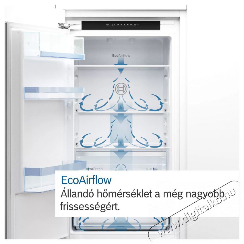 Bosch KIL42NSE0 Be&eacute;p&iacute;thető hűtőszekr&eacute;ny Konyhai term&eacute;kek - Hűtő, fagyaszt&oacute; (be&eacute;p&iacute;thető) - Fel&uuml;lfagyaszt&oacute;s kombin&aacute;lt hűtő - 381239