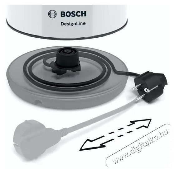 Bosch TWK3P421 V&iacute;zforral&oacute; feh&eacute;r Konyhai term&eacute;kek - V&iacute;zforral&oacute; / teafőző - 381256