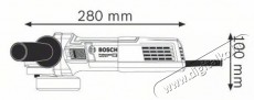 Bosch 0601396102 GWS 9-125 S professional elektromos sarokcsiszol&oacute; H&aacute;ztart&aacute;s / Otthon / K&uuml;lt&eacute;r - Szersz&aacute;m - Csiszol&oacute; g&eacute;p - 397740
