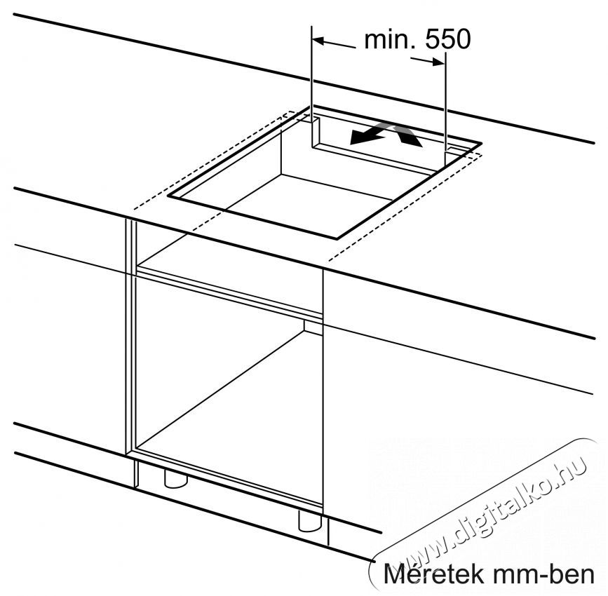 Bosch PUG611AA5E Indukci&oacute;s főzőlap (be&eacute;p&iacute;thető) Konyhai term&eacute;kek - S&uuml;tő-főzőlap, tűzhely (be&eacute;p&iacute;thető) - Indukci&oacute;s főzőlap (be&eacute;p&iacute;thető) - 400321