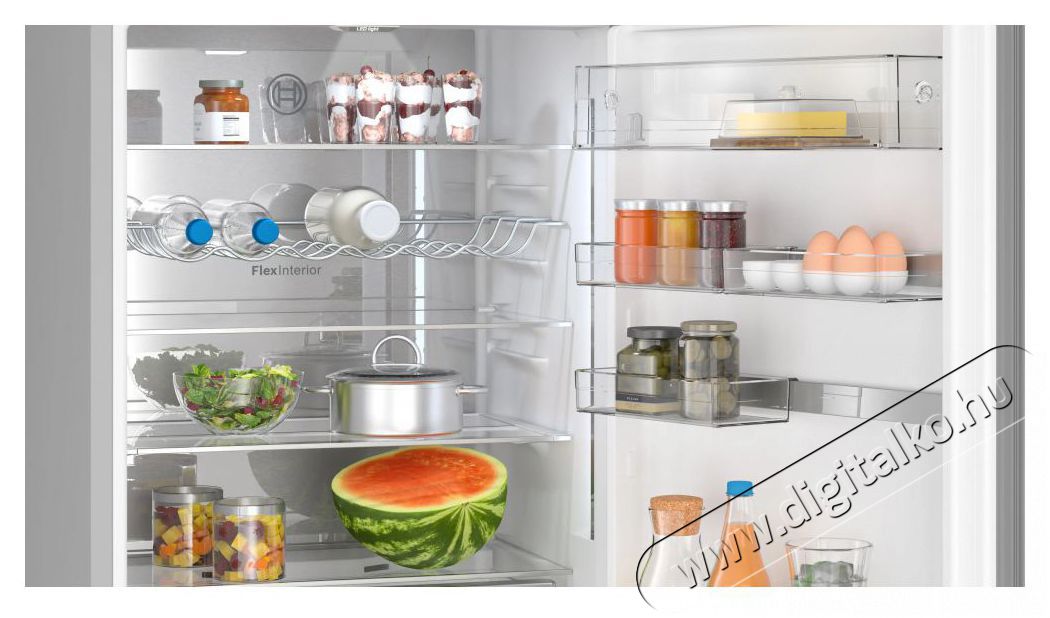 Bosch KGN49LBCF Szabadon&aacute;ll&oacute;, alulfagyaszt&oacute;s hűtő-fagyaszt&oacute; kombin&aacute;ci&oacute; Fekete Konyhai term&eacute;kek - Hűtő, fagyaszt&oacute; (szabadon&aacute;ll&oacute;) - Alulfagyaszt&oacute;s kombin&aacute;lt hűtő - 399275