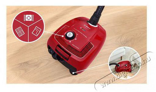 Bosch BGB38RD2, Porzs&aacute;kos porsz&iacute;v&oacute; Deep red injection, Fekete H&aacute;ztart&aacute;s / Otthon / K&uuml;lt&eacute;r - Porsz&iacute;v&oacute; / takar&iacute;t&oacute;g&eacute;p - Porzs&aacute;kos porsz&iacute;v&oacute; - 397397