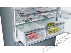 Bosch KGN86AIDR, Szabadon&aacute;ll&oacute;, alulfagyaszt&oacute;s hűtő-fagyaszt&oacute; kombin&aacute;ci&oacute; - Inox Konyhai term&eacute;kek - Hűtő, fagyaszt&oacute; (szabadon&aacute;ll&oacute;) - Alulfagyaszt&oacute;s kombin&aacute;lt hűtő - 397403