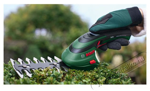 Bosch Isio akkumul&aacute;toros bokorv&aacute;g&oacute;- &eacute;s fűny&iacute;r&oacute; oll&oacute; H&aacute;ztart&aacute;s / Otthon / K&uuml;lt&eacute;r - K&uuml;lt&eacute;r / kerti term&eacute;k / grill - S&ouml;v&eacute;ny / k&eacute;zi fű &eacute;s lomb v&aacute;g&oacute; - 414924