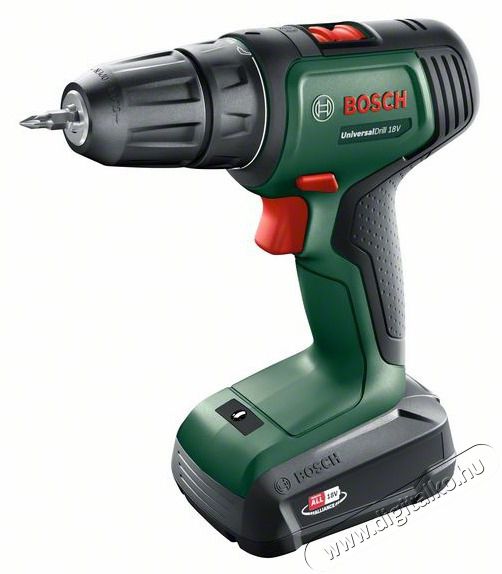Bosch 06039D4001 Universaldrill 18V 1x1,5Ah kofferban akkus f&uacute;r&oacute;-csavaroz&oacute; H&aacute;ztart&aacute;s / Otthon / K&uuml;lt&eacute;r - Szersz&aacute;m - F&uacute;r&oacute; / f&uacute;r&oacute;kalap&aacute;cs - 443615