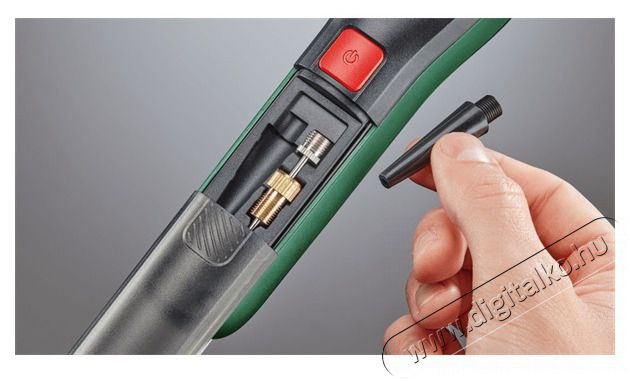 Bosch 0603947000 EasyPump akkus l&eacute;gkompresszor H&aacute;ztart&aacute;s / Otthon / K&uuml;lt&eacute;r - Szersz&aacute;m - Kompresszor - 447591