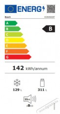 Bosch KGN49AIBT, Szabadon&aacute;ll&oacute;, alulfagyaszt&oacute;s hűtő-fagyaszt&oacute; kombin&aacute;ci&oacute; Inox - k&ouml;nnyű tiszt&iacute;t&aacute;s Konyhai term&eacute;kek - Hűtő, fagyaszt&oacute; (szabadon&aacute;ll&oacute;) - Alulfagyaszt&oacute;s kombin&aacute;lt hűtő - 475527