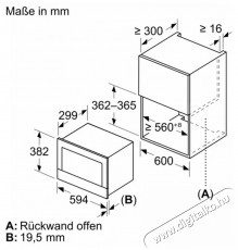 Bosch BFL7221B1 Konyhai term&eacute;kek - Mikrohull&aacute;m&uacute; s&uuml;tő - Mikrohull&aacute;m&uacute; s&uuml;tő (be&eacute;p&iacute;thető) - 490953