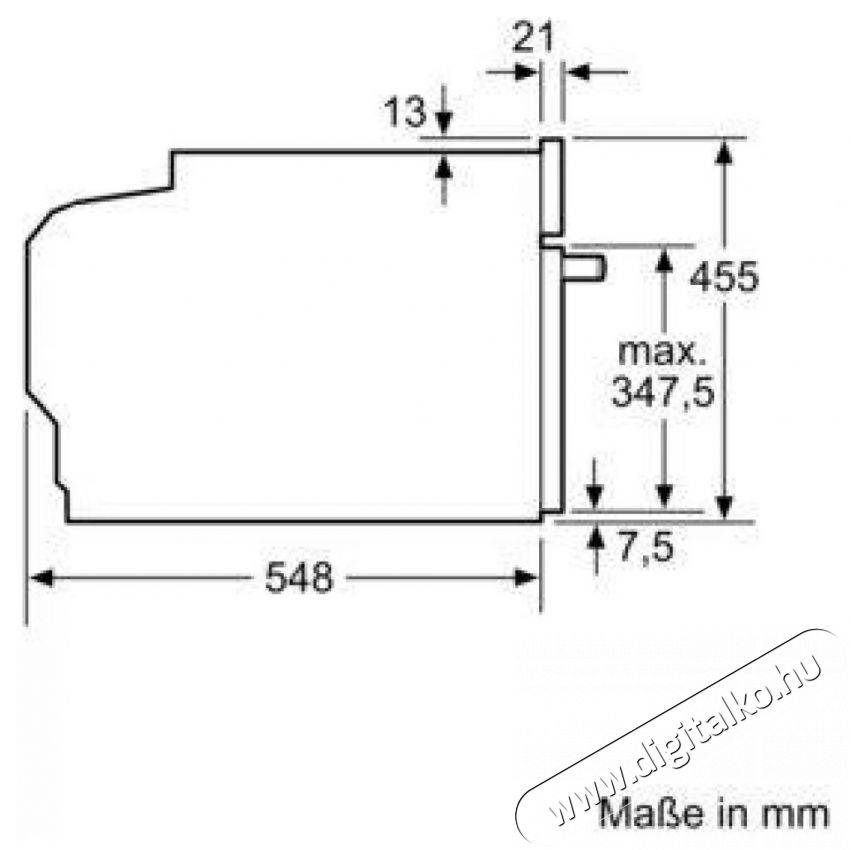 Bosch C24DR1XN0 Konyhai term&eacute;kek - S&uuml;tő-főzőlap, tűzhely (be&eacute;p&iacute;thető) - S&uuml;tő (be&eacute;p&iacute;thető) - 490957