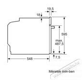 Bosch HMG7764B1 Konyhai term&eacute;kek - S&uuml;tő-főzőlap, tűzhely (be&eacute;p&iacute;thető) - S&uuml;tő (be&eacute;p&iacute;thető) - 490974
