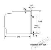 Bosch HMG7764B1 Konyhai term&eacute;kek - S&uuml;tő-főzőlap, tűzhely (be&eacute;p&iacute;thető) - S&uuml;tő (be&eacute;p&iacute;thető) - 490974