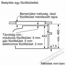 Bosch CSG7361B1 Be&eacute;p&iacute;thető kompakt gőzs&uuml;tő Konyhai term&eacute;kek - S&uuml;tő-főzőlap, tűzhely (be&eacute;p&iacute;thető) - S&uuml;tő (be&eacute;p&iacute;thető) - 492702