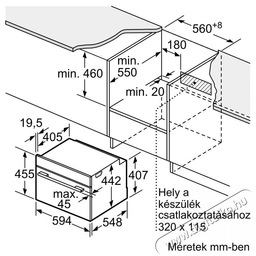 Bosch CSG7361B1 Be&eacute;p&iacute;thető kompakt gőzs&uuml;tő Konyhai term&eacute;kek - S&uuml;tő-főzőlap, tűzhely (be&eacute;p&iacute;thető) - S&uuml;tő (be&eacute;p&iacute;thető) - 492702
