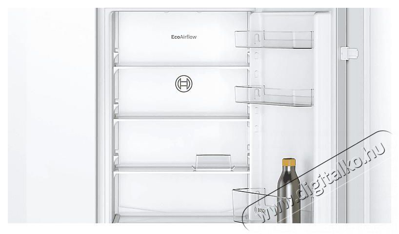 Bosch KIN865SE0 Konyhai term&eacute;kek - Hűtő, fagyaszt&oacute; (szabadon&aacute;ll&oacute;) - Alulfagyaszt&oacute;s kombin&aacute;lt hűtő - 492707