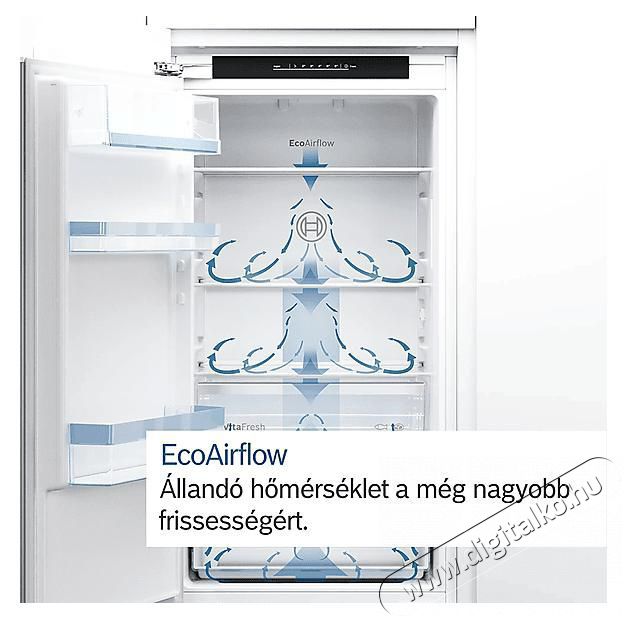 Bosch KIN96NSE0 Konyhai term&eacute;kek - Hűtő, fagyaszt&oacute; (be&eacute;p&iacute;thető) - Alulfagyaszt&oacute;s kombin&aacute;lt hűtő - 492709