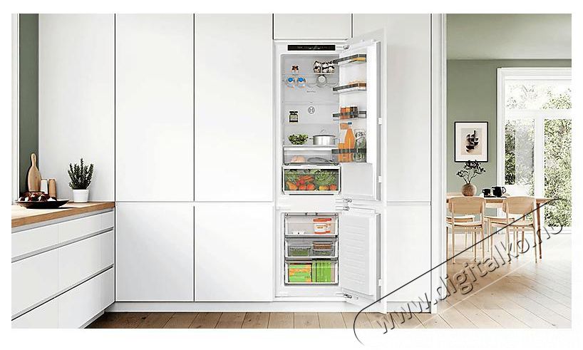 Bosch KIN96VFD0 Konyhai term&eacute;kek - Hűtő, fagyaszt&oacute; (be&eacute;p&iacute;thető) - Alulfagyaszt&oacute;s kombin&aacute;lt hűtő - 492710