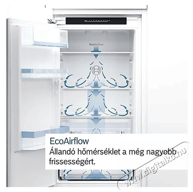 Bosch KIN96VFD0 Konyhai term&eacute;kek - Hűtő, fagyaszt&oacute; (be&eacute;p&iacute;thető) - Alulfagyaszt&oacute;s kombin&aacute;lt hűtő - 492710