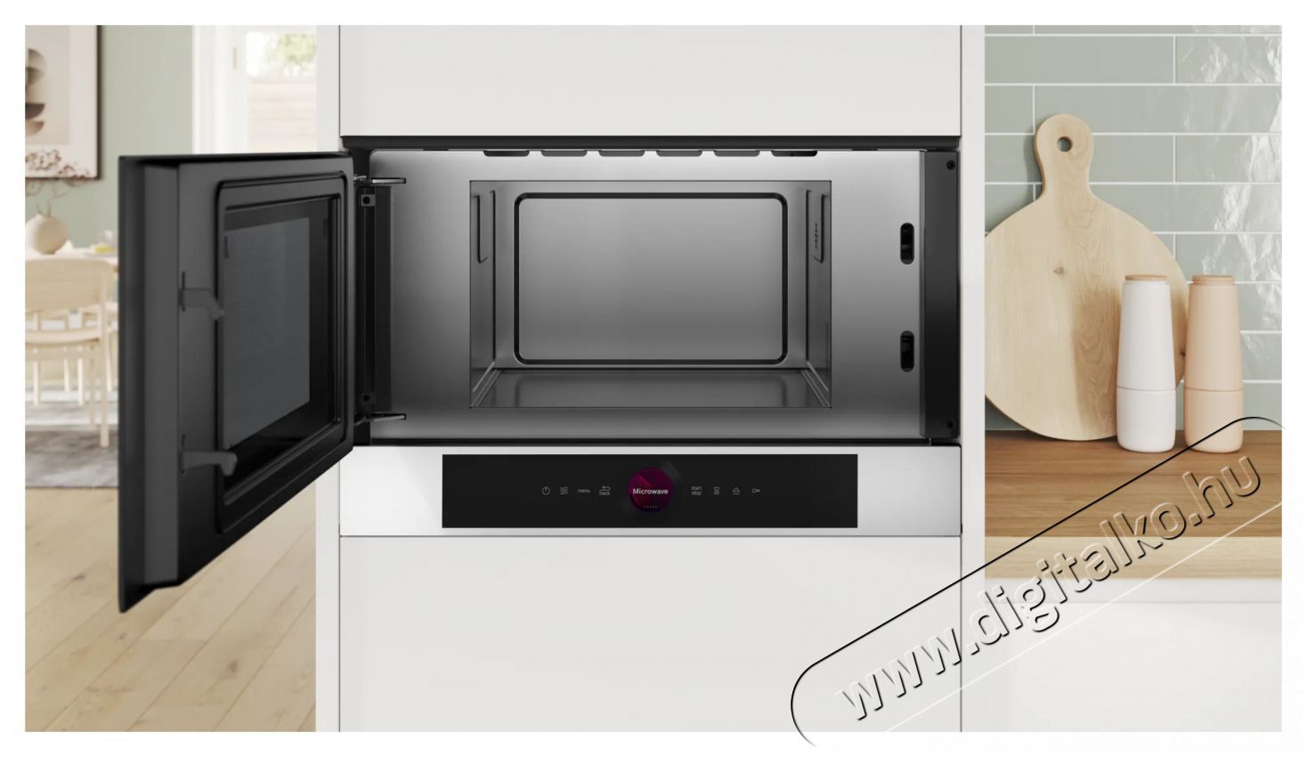 Bosch BFL7221W1 Be&eacute;p&iacute;thető mikrohull&aacute;m&uacute; s&uuml;tő Feh&eacute;r Konyhai term&eacute;kek - Mikrohull&aacute;m&uacute; s&uuml;tő - Mikrohull&aacute;m&uacute; s&uuml;tő (be&eacute;p&iacute;thető) - 490954