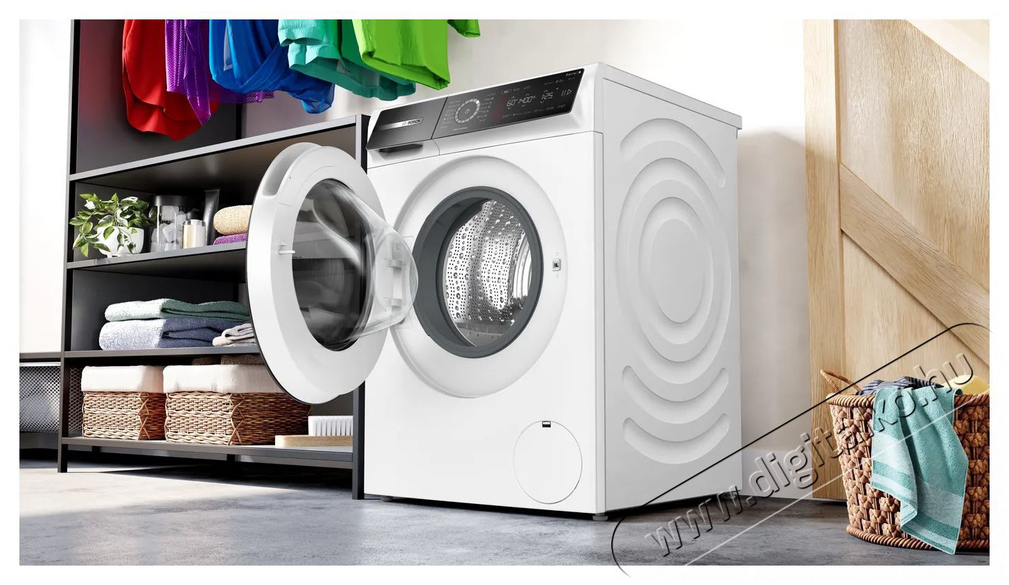 Bosch WGB24410BY, el&ouml;lt&ouml;ltős mos&oacute;g&eacute;p H&aacute;ztart&aacute;s / Otthon / K&uuml;lt&eacute;r - Mos&oacute;g&eacute;p / sz&aacute;r&iacute;t&oacute;g&eacute;p - El&ouml;lt&ouml;ltős norm&aacute;l (60cm-ig) mos&oacute;g&eacute;p - 451600