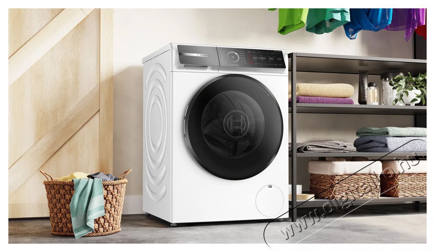 Bosch WGB24410BY, el&ouml;lt&ouml;ltős mos&oacute;g&eacute;p H&aacute;ztart&aacute;s / Otthon / K&uuml;lt&eacute;r - Mos&oacute;g&eacute;p / sz&aacute;r&iacute;t&oacute;g&eacute;p - El&ouml;lt&ouml;ltős norm&aacute;l (60cm-ig) mos&oacute;g&eacute;p - 451600