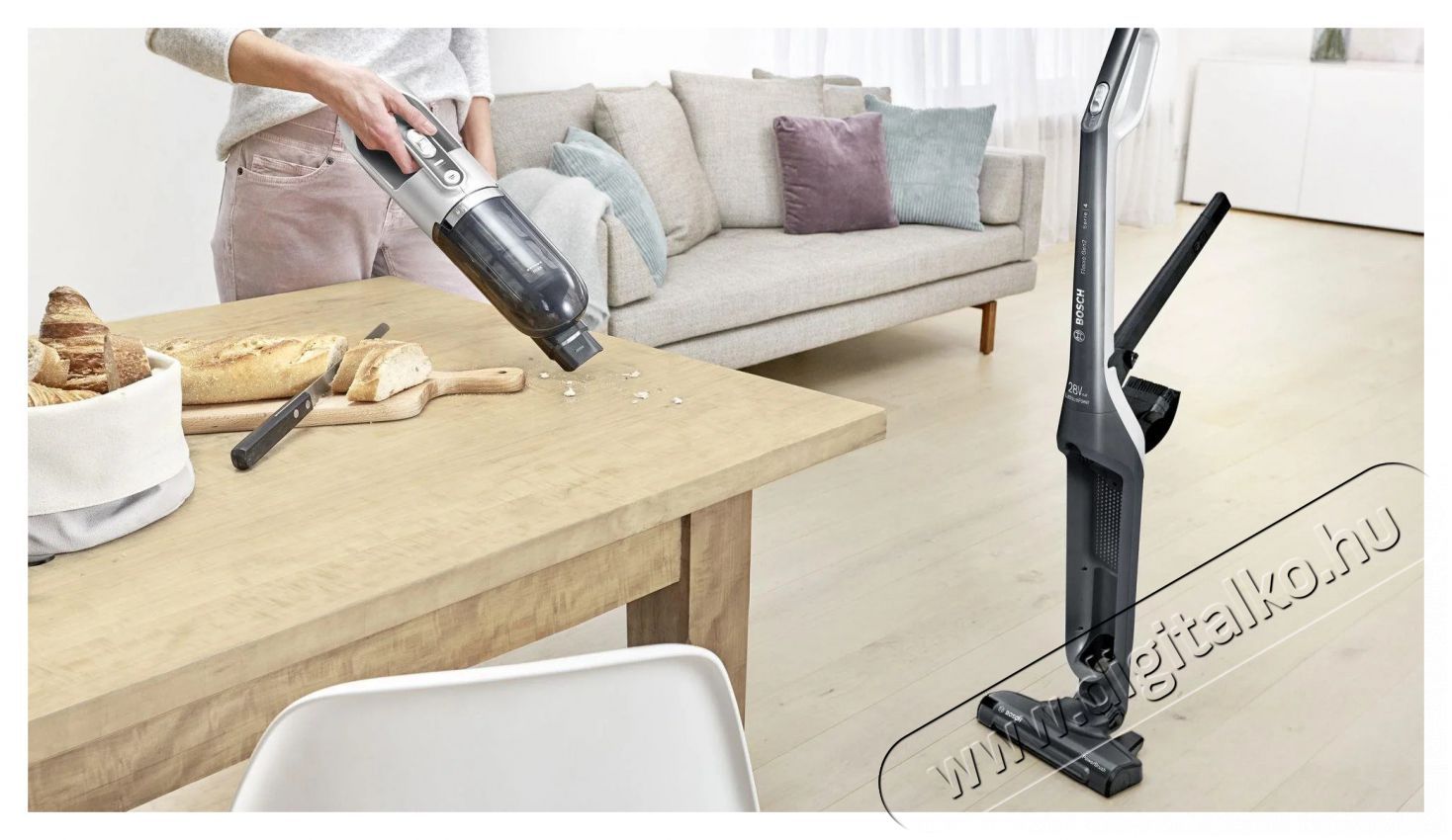 Bosch Serie 4 BCH3K2801 k&eacute;zi porsz&iacute;v&oacute; Fekete Porzs&aacute;k n&eacute;lk&uuml;li H&aacute;ztart&aacute;s / Otthon / K&uuml;lt&eacute;r - Porsz&iacute;v&oacute; / takar&iacute;t&oacute;g&eacute;p - K&eacute;zi / &aacute;ll&oacute; porsz&iacute;v&oacute; - 494257