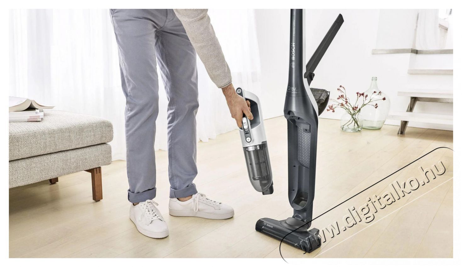 Bosch Serie 4 BCH3K2801 k&eacute;zi porsz&iacute;v&oacute; Fekete Porzs&aacute;k n&eacute;lk&uuml;li H&aacute;ztart&aacute;s / Otthon / K&uuml;lt&eacute;r - Porsz&iacute;v&oacute; / takar&iacute;t&oacute;g&eacute;p - K&eacute;zi / &aacute;ll&oacute; porsz&iacute;v&oacute; - 494257