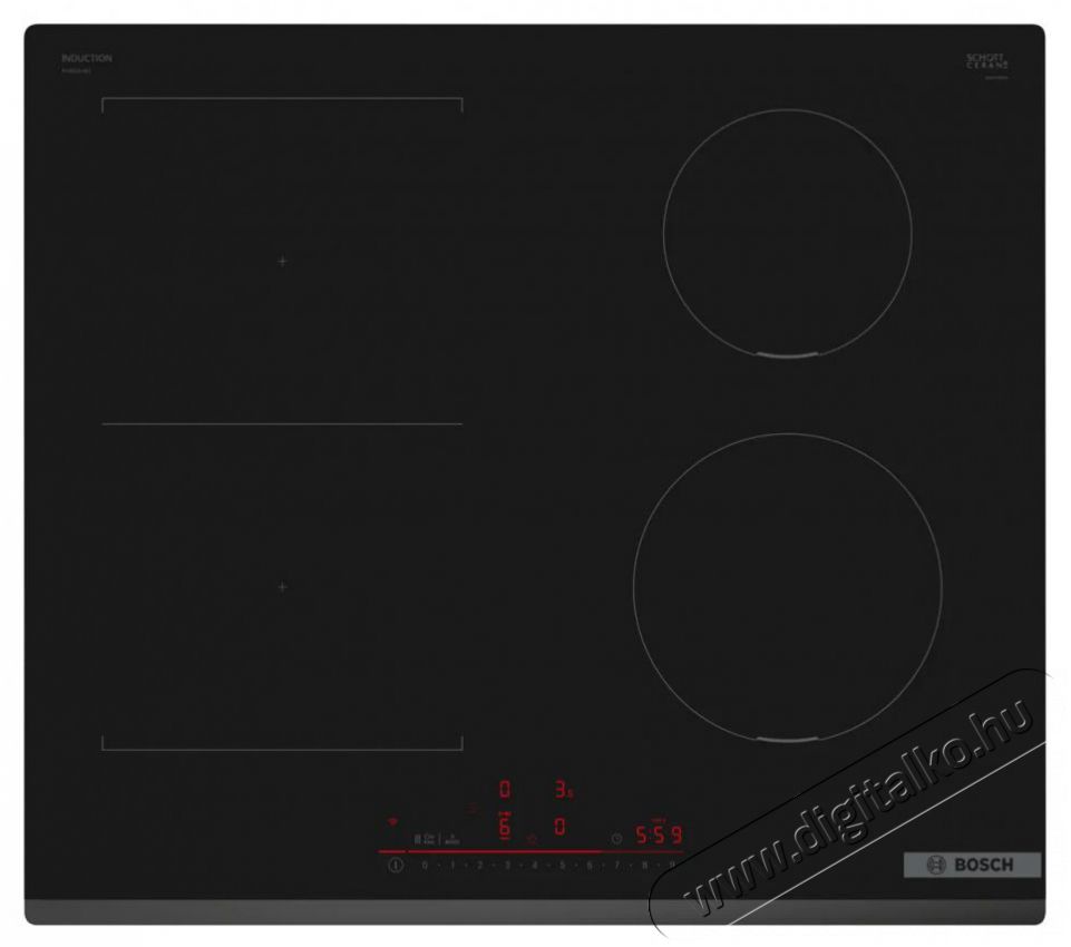 Bosch PVS631HB1E be&eacute;p&iacute;thető indukci&oacute;s főzőlap Konyhai term&eacute;kek - S&uuml;tő-főzőlap, tűzhely (be&eacute;p&iacute;thető) - Indukci&oacute;s főzőlap (be&eacute;p&iacute;thető) - 494399