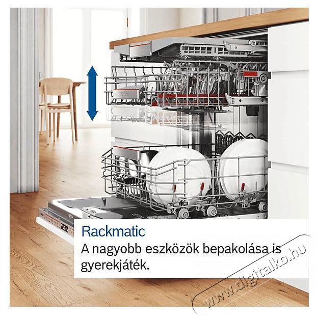 Bosch SMV8YCX02E Konyhai term&eacute;kek - Mosogat&oacute;g&eacute;p - Norm&aacute;l (60cm) be&eacute;p&iacute;thető mosogat&oacute;g&eacute;p - 494421