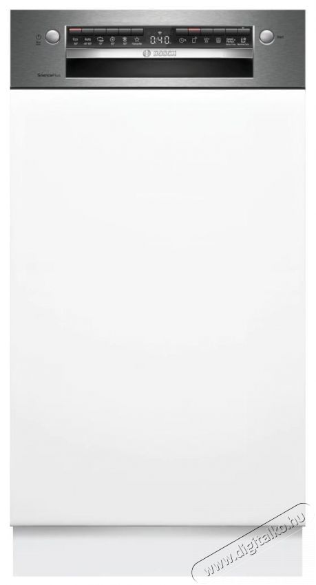 Bosch SPI4HMS49E be&eacute;p&iacute;thető mosogat&oacute;g&eacute;p, 45 cm, kezelőpaneles, 10 ter&iacute;t&eacute;k, HomeConnect, VarioDrawer, Expressz program, VarioSpeed, 44 dB Konyhai term&eacute;kek - Mosogat&oacute;g&eacute;p - Keskeny (45cm-ig) be&eacute;p&iacute;thető mosogat&oacute;g&eacute;p - 492726