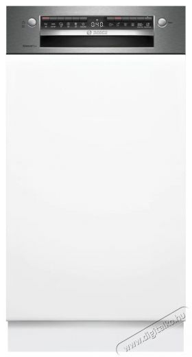 Bosch SPI4HMS49E be&eacute;p&iacute;thető mosogat&oacute;g&eacute;p, 45 cm, kezelőpaneles, 10 ter&iacute;t&eacute;k, HomeConnect, VarioDrawer, Expressz program, VarioSpeed, 44 dB Konyhai term&eacute;kek - Mosogat&oacute;g&eacute;p - Keskeny (45cm-ig) be&eacute;p&iacute;thető mosogat&oacute;g&eacute;p - 492726