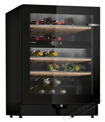 Bosch KWK16ABGB borhűtő Konyhai term&eacute;kek - Hűtő, fagyaszt&oacute; (szabadon&aacute;ll&oacute;) - Borhűtő - 490977