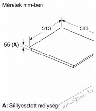 NEFF T56STF1L0 Konyhai term&eacute;kek - S&uuml;tő-főzőlap, tűzhely (be&eacute;p&iacute;thető) - Indukci&oacute;s főzőlap (be&eacute;p&iacute;thető) - 494429