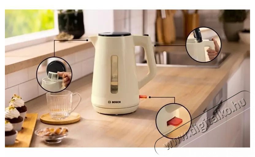 Bosch TWK1M127 Konyhai term&eacute;kek - V&iacute;zforral&oacute; / teafőző - 494445