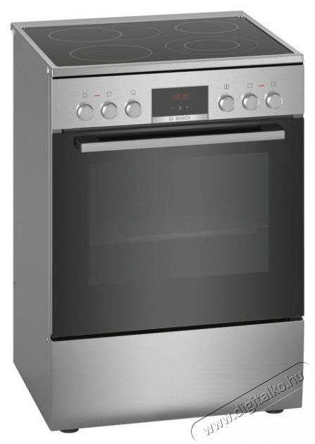 Bosch HKR39C250 Szabadon&aacute;ll&oacute; ker&aacute;mialapos tűzhely Konyhai term&eacute;kek - S&uuml;tő-főzőlap, tűzhely (szabadon&aacute;ll&oacute;) - Elektromos tűzhely (szabadon&aacute;ll&oacute;) - 494375
