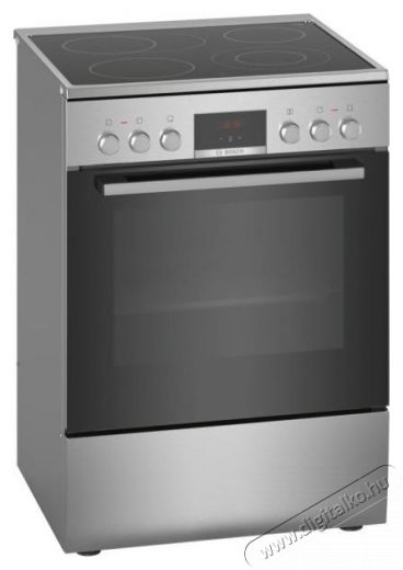 Bosch HKR39C250 Szabadon&aacute;ll&oacute; ker&aacute;mialapos tűzhely Konyhai term&eacute;kek - S&uuml;tő-főzőlap, tűzhely (szabadon&aacute;ll&oacute;) - Elektromos tűzhely (szabadon&aacute;ll&oacute;) - 494375