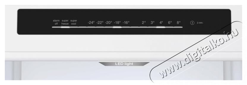 Bosch KGN392ICF alulfagyaszt&oacute;s hűtőszekr&eacute;ny Konyhai term&eacute;kek - Hűtő, fagyaszt&oacute; (szabadon&aacute;ll&oacute;) - Alulfagyaszt&oacute;s kombin&aacute;lt hűtő - 494376