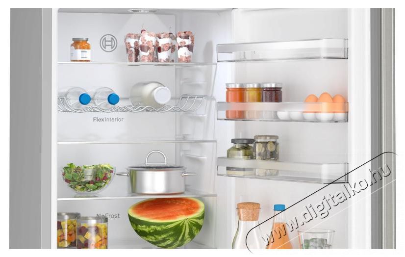 Bosch KGN392ICF alulfagyaszt&oacute;s hűtőszekr&eacute;ny Konyhai term&eacute;kek - Hűtő, fagyaszt&oacute; (szabadon&aacute;ll&oacute;) - Alulfagyaszt&oacute;s kombin&aacute;lt hűtő - 494376